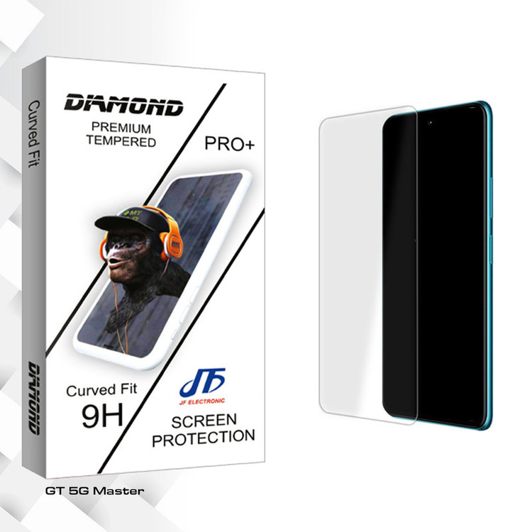 محافظ صفحه نمایش شیشه ای جی اف مدل Diamond Glass مناسب برای گوشی موبایل ریلمی GT 5G Master