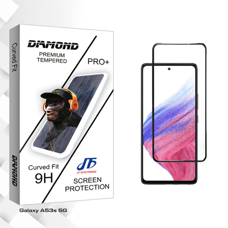 محافظ صفحه نمایش شیشه ای جی اف مدل Diamond Glass مناسب برای گوشی موبایل سامسونگ Galaxy A53s 5G