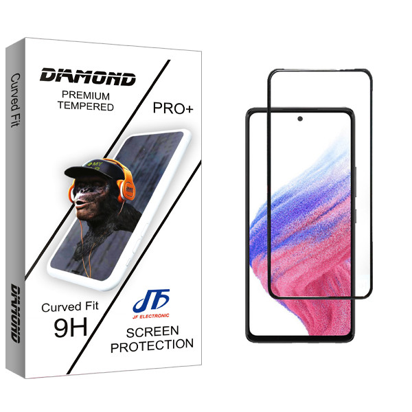 محافظ صفحه نمایش شیشه ای جی اف مدل Diamond Glass مناسب برای گوشی موبایل سامسونگ Galaxy A53s 5G