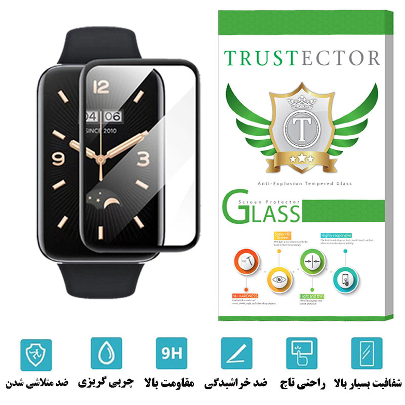 محافظ صفحه نمایش تراستکتور مدل PMTA مناسب برای ساعت هوشمند شیائومی Mi Band 7 Pro
