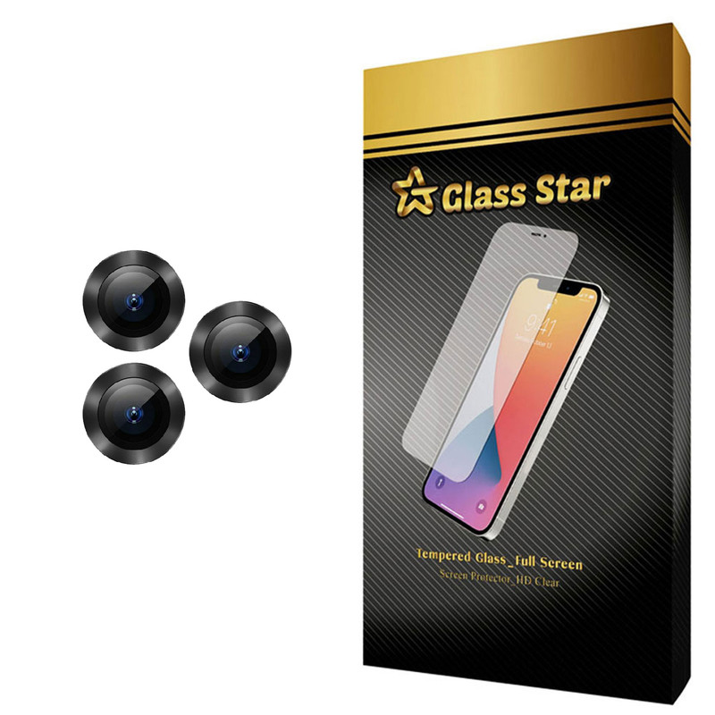 محافظ لنز دوربین گلس استار مدل RLENS مناسب برای گوشی موبایل اپل iPhone 11 Pro