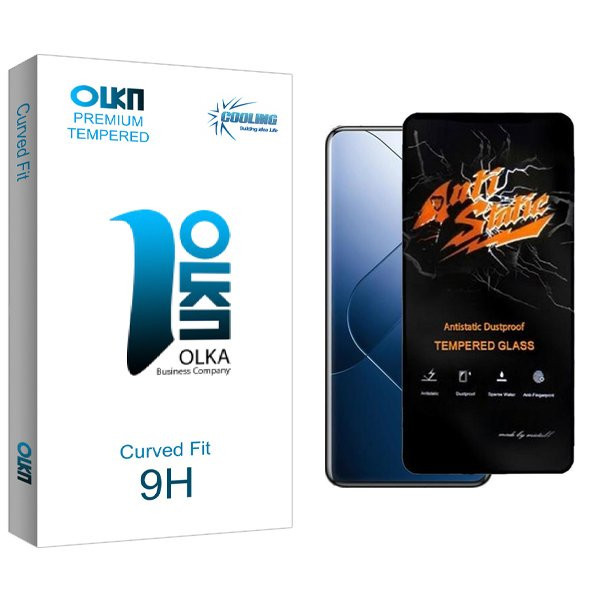 محافظ صفحه نمایش کولینگ مدل Olkanewpkg Antistatic مناسب برای گوشی موبایل شیائومی Poco F6 Pro