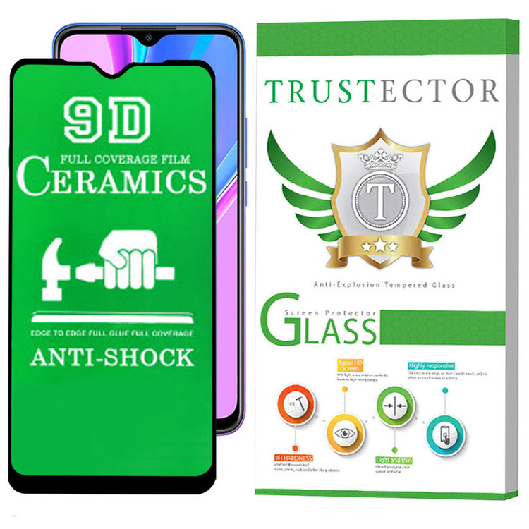 محافظ صفحه نمایش سرامیکی تراستکتور مدل CRTA مناسب برای گوشی موبایل شیائومی Redmi 9