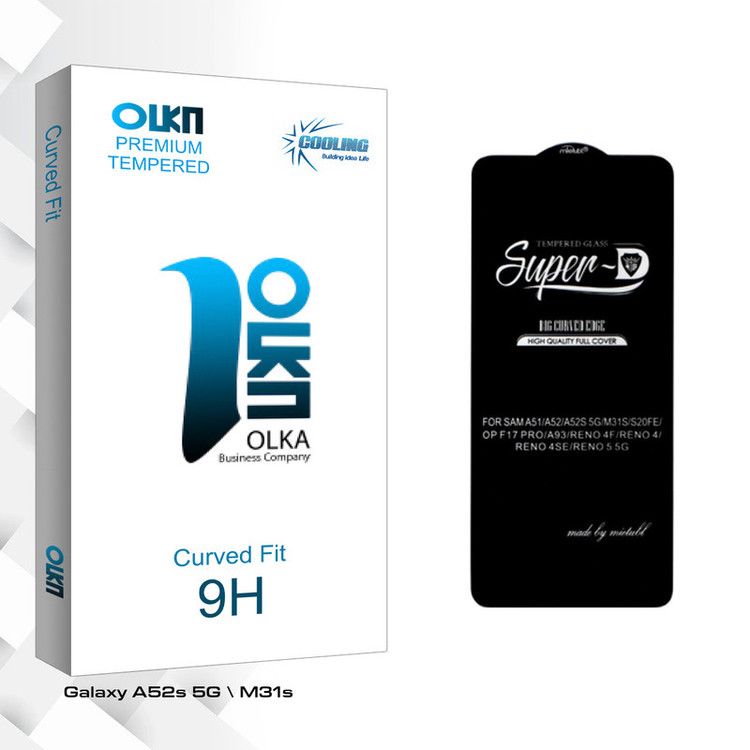 محافظ صفحه نمایش شیشه ای کولینگ مدل Super-D مناسب برای گوشی موبایل سامسونگ Galaxy A52s 5G / M31s