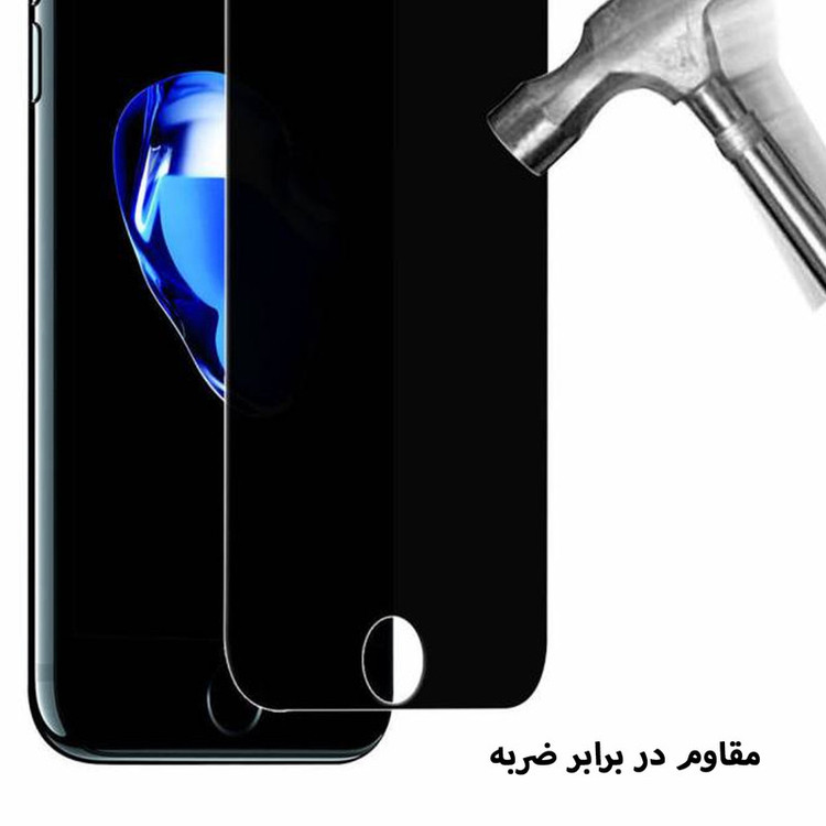 محافظ صفحه نمایش حریم شخصی تراستکتور مدل PSP مناسب برای گوشی موبایل اپل iPhone SE 2020