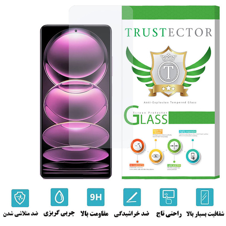محافظ صفحه نمایش تراستکتور مدل SIMPLT مناسب برای گوشی موبایل شیائومی Redmi Note 12 Pro 5G
