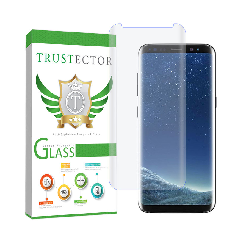 محافظ صفحه نمایش یووی تراستکتور مدل UVLIGHT مناسب برای گوشی موبایل سامسونگ Galaxy S8 / Galaxy S9