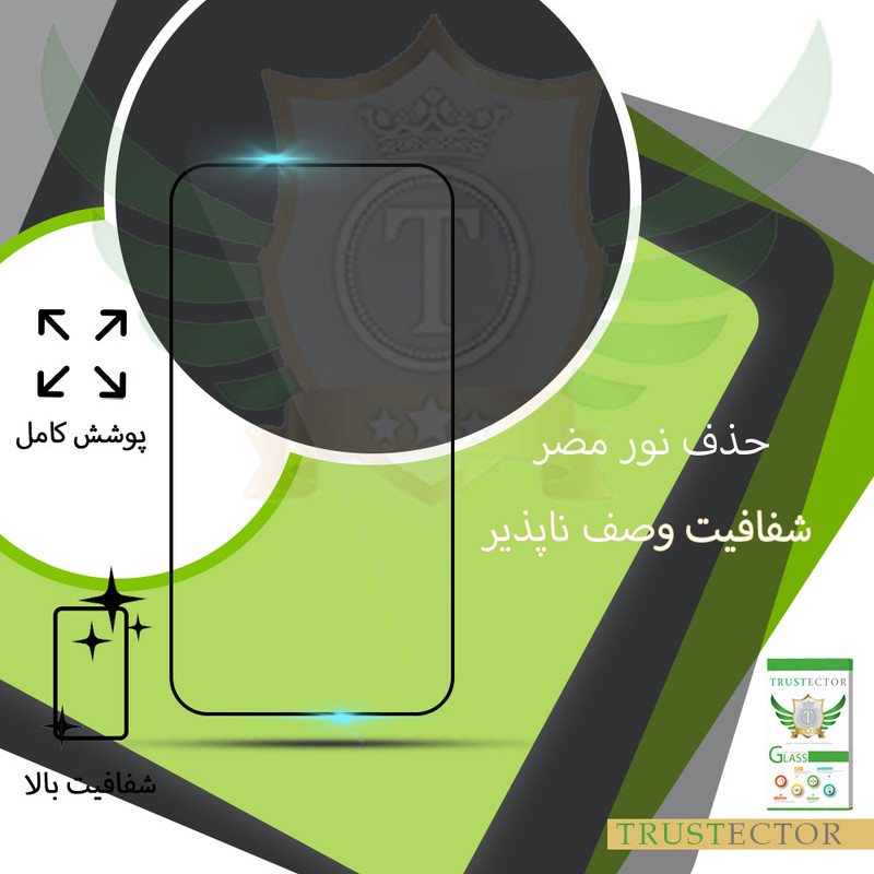 محافظ صفحه نمایش سرامیکی تراستکتور مدل CMC-T مناسب برای گوشی موبایل ریلمی 7i