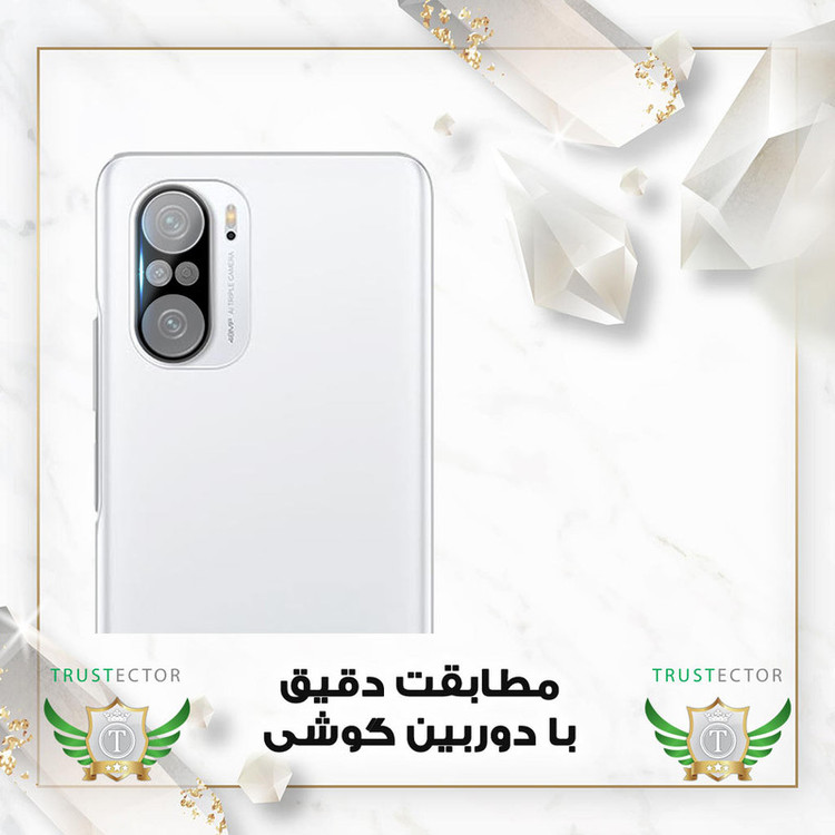 محافظ لنز دوربین تراستکتور مدل LENSFT مناسب برای گوشی موبایل شیائومی Poco F3 / Redmi K40 / Redmi K40 Pro / Redmi K40 Pro Plus
