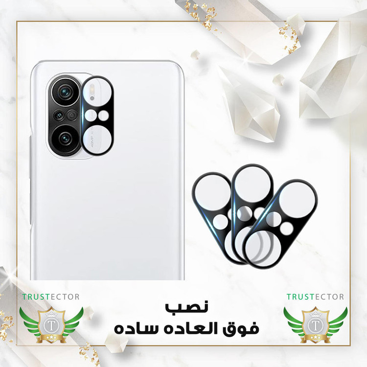 محافظ لنز دوربین تراستکتور مدل LENSFT مناسب برای گوشی موبایل شیائومی Poco F3 / Redmi K40 / Redmi K40 Pro / Redmi K40 Pro Plus
