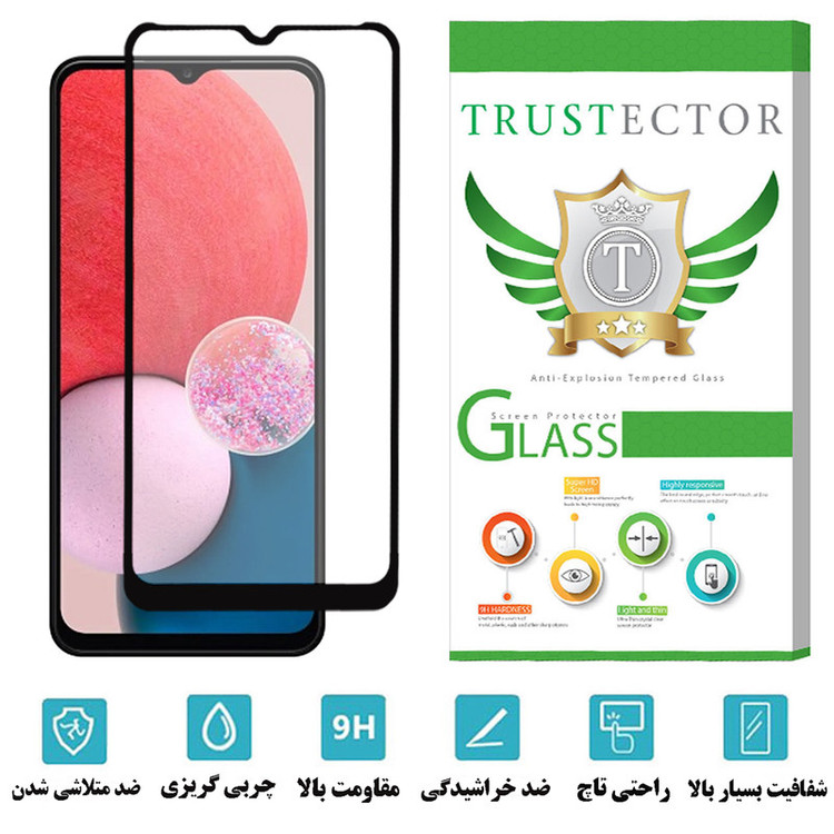 محافظ صفحه نمایش سرامیکی تراستکتور مدل CAB-Glass مناسب برای گوشی موبایل سامسونگ Galaxy A13 4G