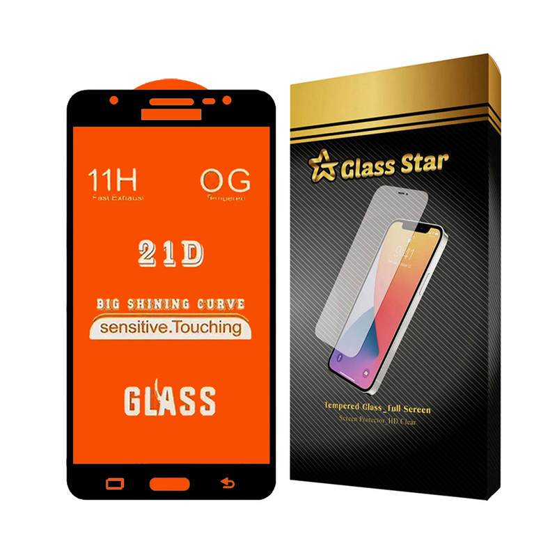 محافظ صفحه نمایش گلس استار مدل FULLGS مناسب برای گوشی موبایل  سامسونگ Galaxy J5 2016 / Galaxy J510