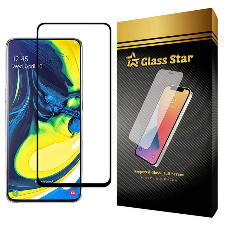 محافظ صفحه نمایش گلس استار مدل FUL مناسب برای گوشی موبایل سامسونگ Galaxy A90