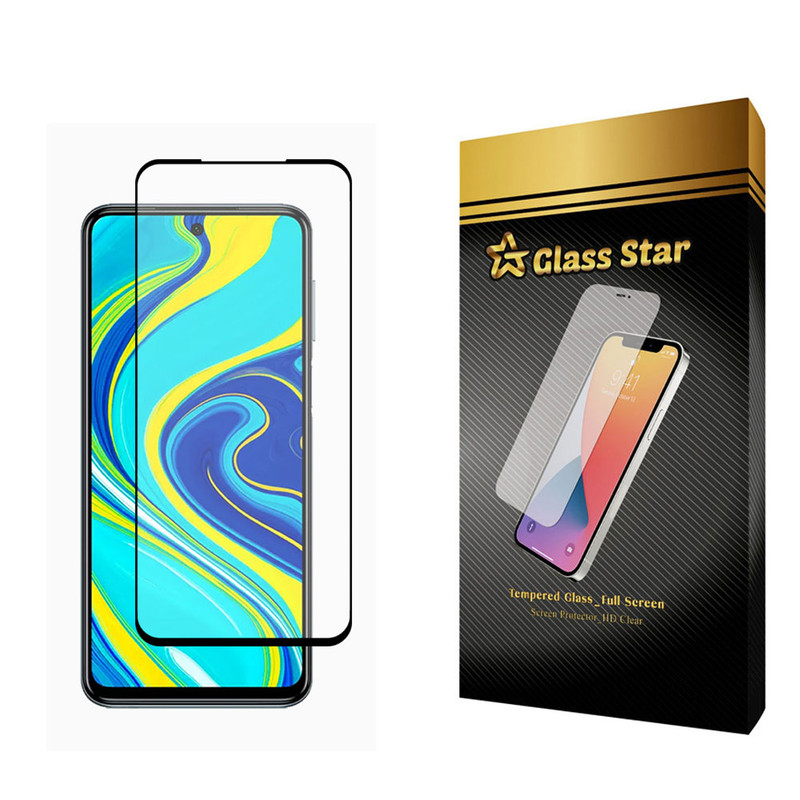 محافظ صفحه نمایش گلس استار مدل FUL مناسب برای گوشی موبایل شیائومی Redmi Note 9S