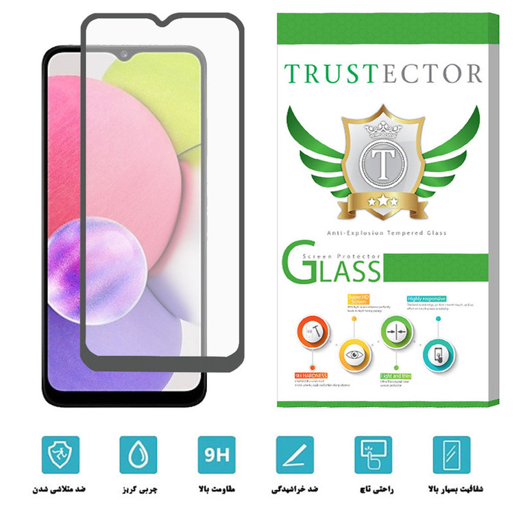 محافظ صفحه نمایش سرامیکی تراستکتور مدل CMA-T مناسب برای گوشی موبایل سامسونگ Galaxy A03s