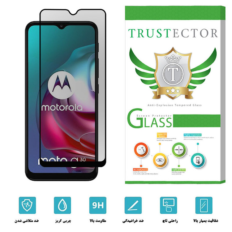 محافظ صفحه نمایش حریم شخصی تراستکتور مدل PRF-T مناسب برای گوشی موبایل موتورولا Moto G30