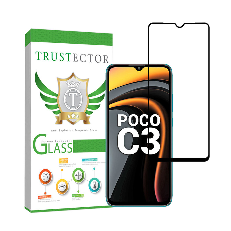 محافظ صفحه نمایش سرامیکی تراستکتور مدل CERAMT مناسب برای گوشی موبایل شیائومی Poco C3
