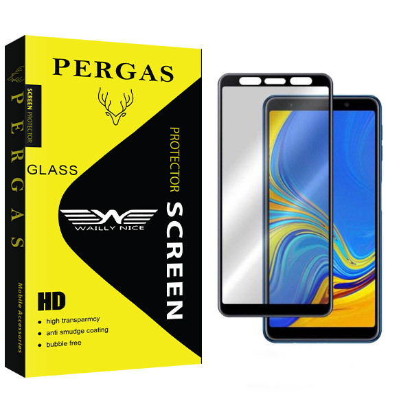 محافظ صفحه نمایش سرامیکی وایلی نایس مدل Pergas Glass مناسب برای گوشی موبایل سامسونگ Galaxy J4 Plus/J6 Plus/A7 2018