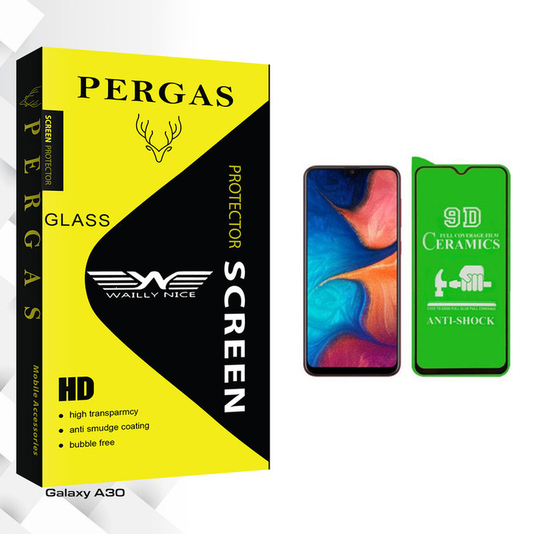 محافظ صفحه نمایش سرامیکی وایلی نایس مدل Pergas Glass مناسب برای گوشی موبایل سامسونگ Galaxy A30