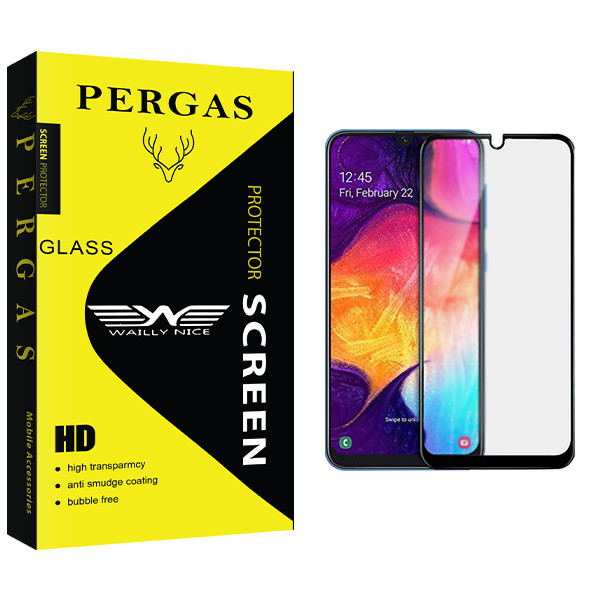 محافظ صفحه نمایش مات وایلی نایس مدل Pergas Glass مناسب برای گوشی موبایل سامسونگ Galaxy A50
