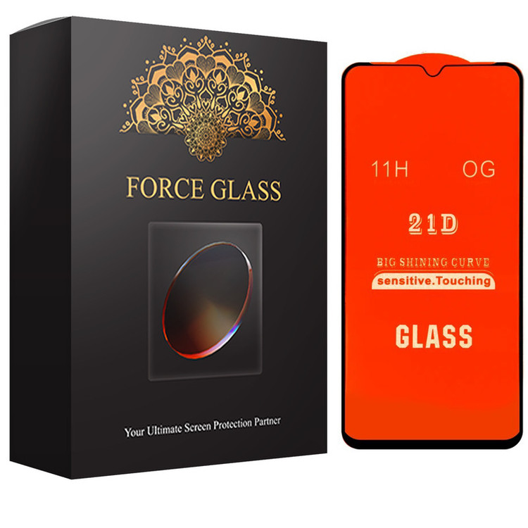 محافظ صفحه نمایش فورس گلس مدل 21DFulGlass مناسب برای گوشی موبایل اپل iPhone 7