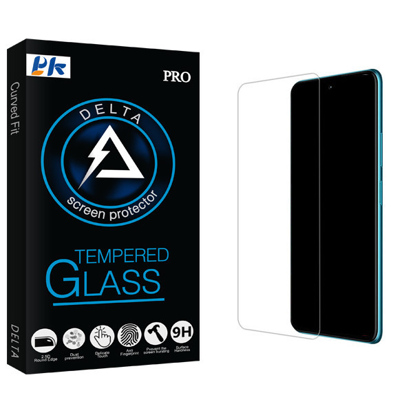 محافظ صفحه نمایش شیشه ای پی کی مدل Delta Glass MIX3 مناسب برای گوشی موبایل ریلمی X3 SUPER ZOOM