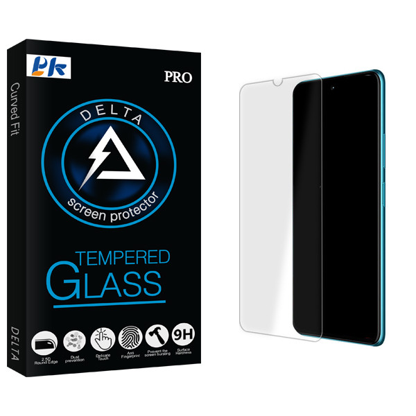 محافظ صفحه نمایش شیشه ای پی کی مدل Delta Glass MIX مناسب برای گوشی موبایل شیائومی Redmi 9 Prime \ 9 Power
