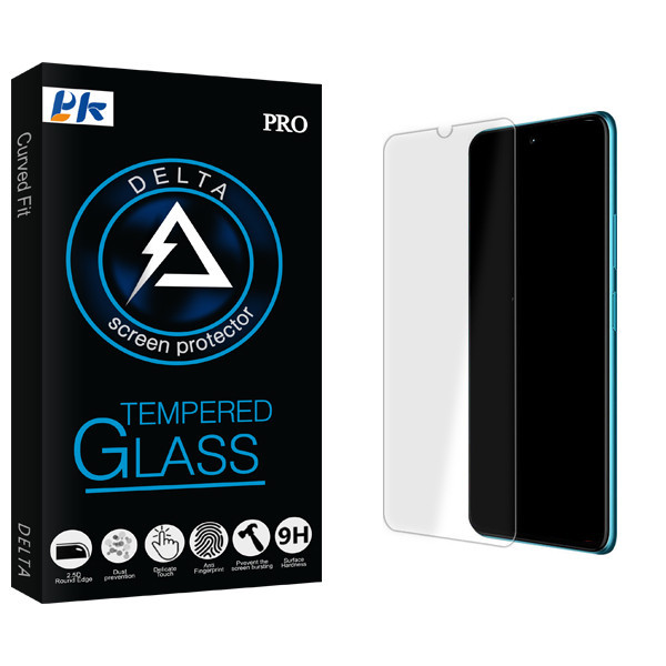 محافظ صفحه نمایش شیشه ای پی کی مدل Delta Glass MIX مناسب برای گوشی موبایل شیائومی Redmi 9 Prime \ 9 Power