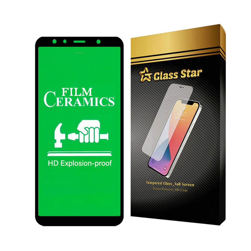 محافظ صفحه نمایش گلس استار مدل CERCLRS مناسب برای گوشی موبایل سامسونگ Galaxy A7 2018 / A750