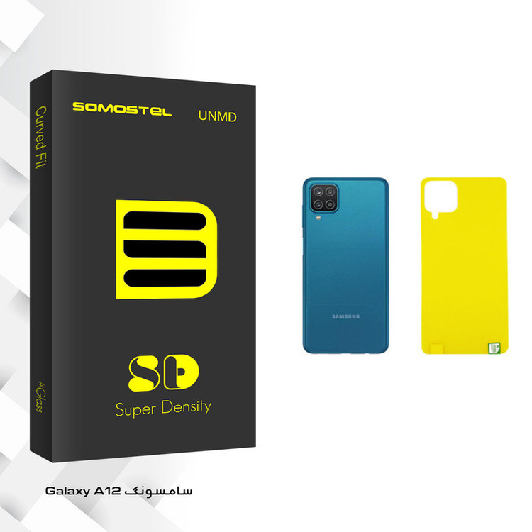 محافظ پشت گوشی سوماستل مدل SD Glass مناسب برای گوشی موبایل سامسونگ Galaxy A12