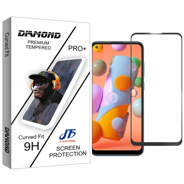 محافظ صفحه نمایش  جی اف مدل Diamond glass مناسب برای گوشی موبایل سامسونگ galaxy a11