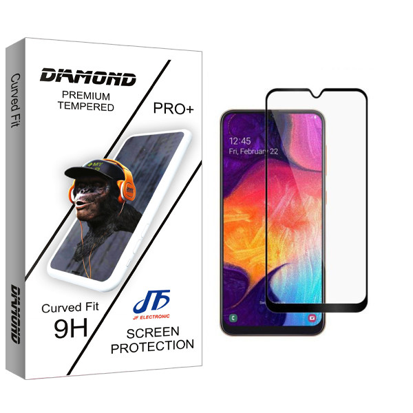 محافظ صفحه نمایش سرامیکی جی اف مدل Diamond glass مناسب برای گوشی موبایل سامسونگ galaxy A20