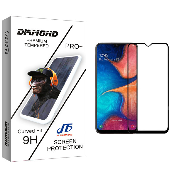 محافظ صفحه نمایش جی اف مدل Diamond glass مناسب برای گوشی موبایل سامسونگGLAXY A20