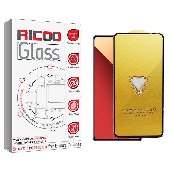 محافظ صفحه نمایش ریکو مدل RiC2 OG مناسب برای گوشی موبایل شیائومی Redmi Note 13 4G / Redmi Note 13 Pro / Poco F5