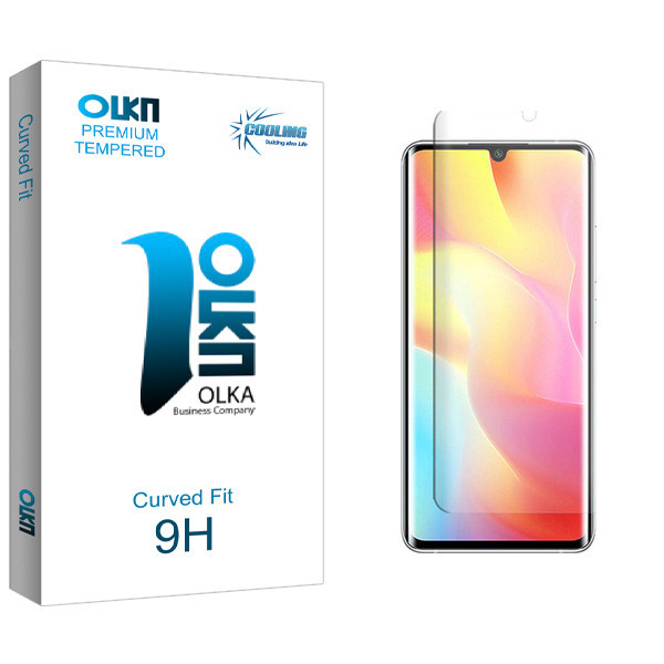 محافظ صفحه نمایش کولینگ مدل Olka UV مناسب برای گوشی موبایل شیائومی Mi note 10 Lite