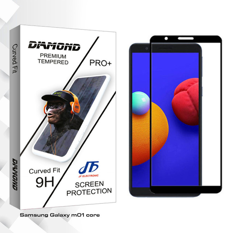 محافظ صفحه نمایش سرامیکی مات جی اف مدل Diamond glass مناسب برای گوشی موبایل سامسونگ Galaxy m01 core
