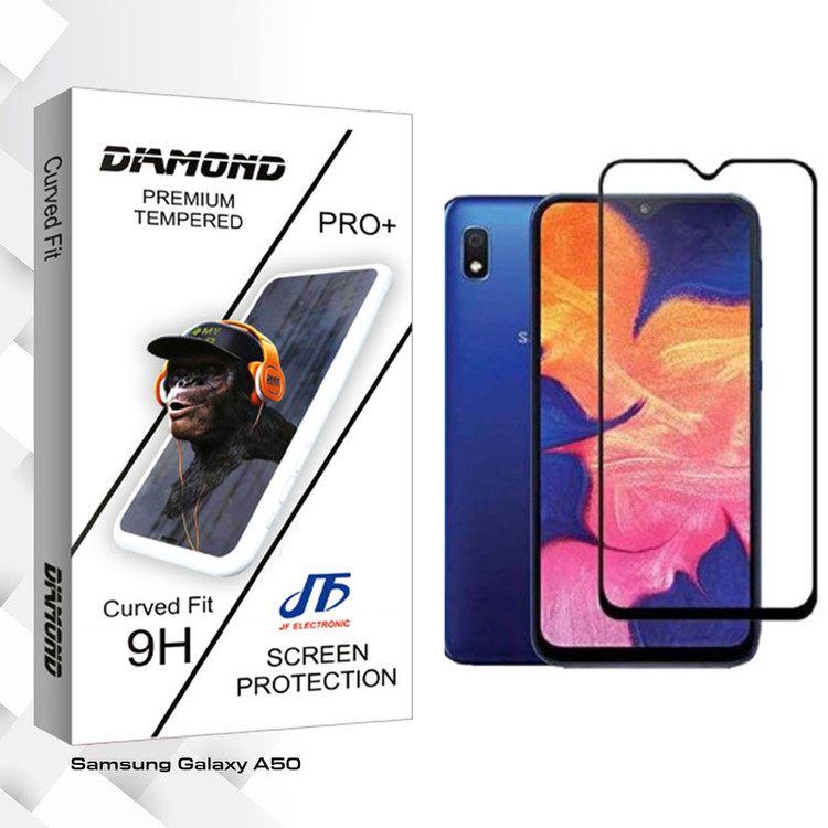 محافظ صفحه نمایش سرامیکی جی اف مدل Diamond glass مناسب برای گوشی موبایل سامسونگ Galaxy A50