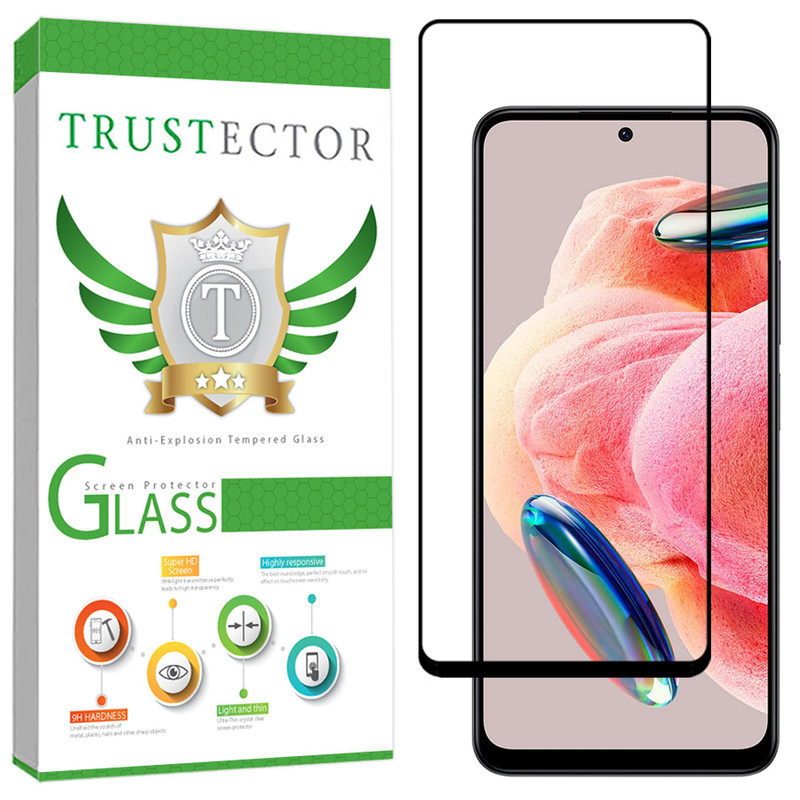محافظ صفحه نمایش سرامیک شفاف تراستکتور مدل CERT30 مناسب برای گوشی موبایل شیائومی Redmi Note 12 4G / Note 12 5G / Poco X5 / اوپو C67 5G
