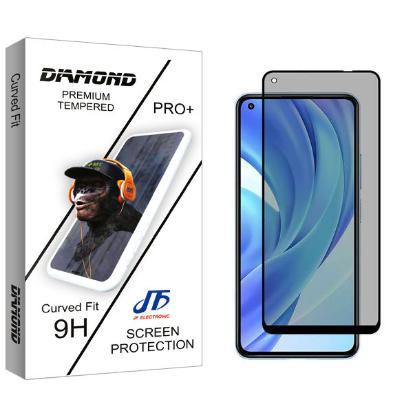 محافظ صفحه نمایش حریم شخصی جی اف مدل Diamond مناسب برای گوشی موبایل شیائومی Mi 11 Lite 4G