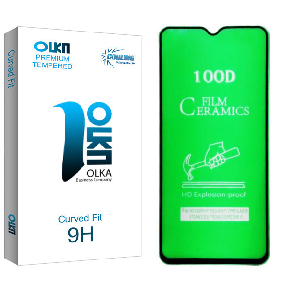 محافظ صفحه نمایش سرامیکی کولینگ مدل Olka glass مناسب برای گوشی موبایل سامسونگ Galaxy A02