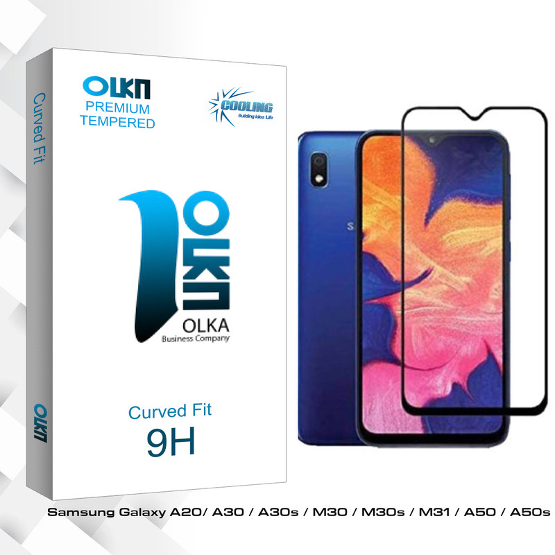 محافظ صفحه نمایش سرامیکی کولینگ مدل Olka glass مناسب برای گوشی موبایل سامسونگ Galaxy A20/ A30 / A30s / M30 / M30s / M31 / A50 / A50s