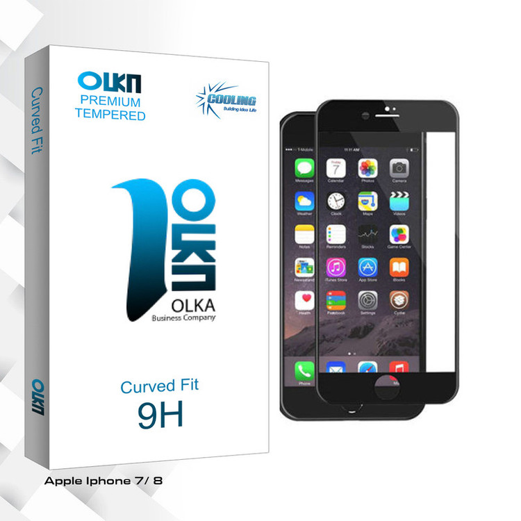 محافظ صفحه نمایش مات کولینگ مدل Olka glass مناسب برای گوشی موبایل اپل Iphone 7/ 8