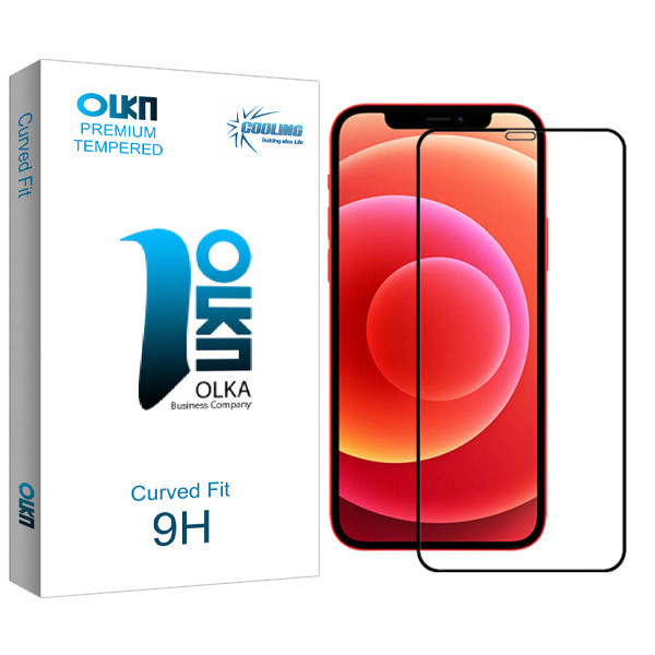 محافظ صفحه نمایش کولینگ مدل Olka glass مناسب برای گوشی موبایل اپل Iphone 12 Pro