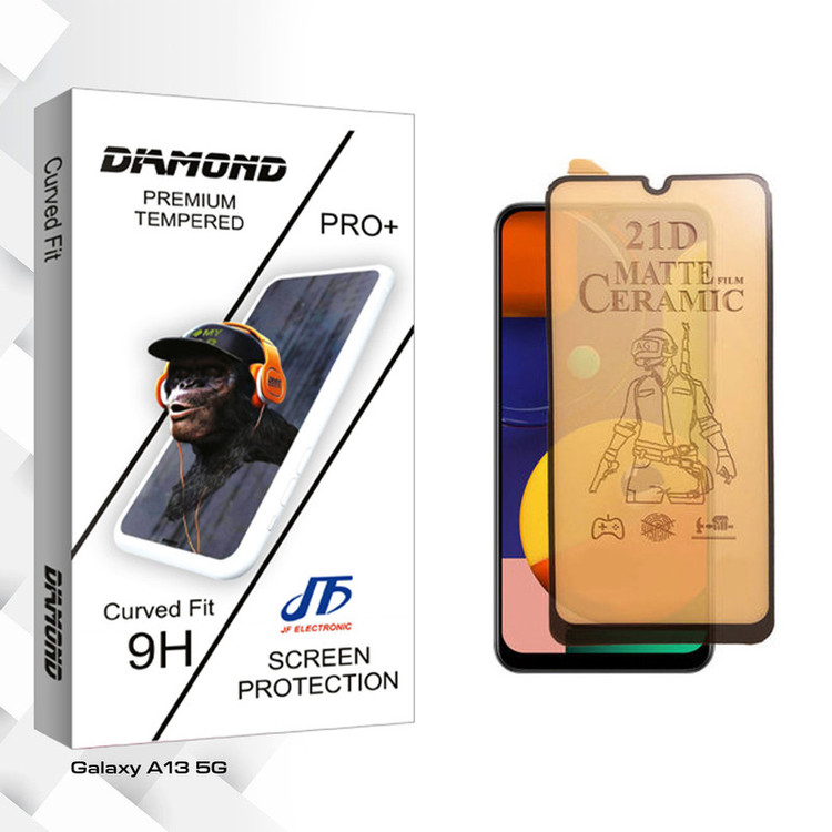 محافظ صفحه نمایش سرامیکی مات جی اف مدل Diamond Glass مناسب برای گوشی موبایل سامسونگ Galaxy A13 5G
