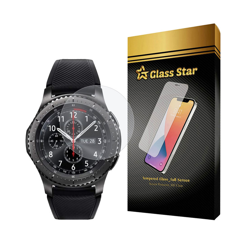 محافظ صفحه نمایش گلس استار مدل WATCHSAFS مناسب برای ساعت هوشمند سامسونگ Galaxy Watch Gear S3 / Galaxy Watch SM-R760
