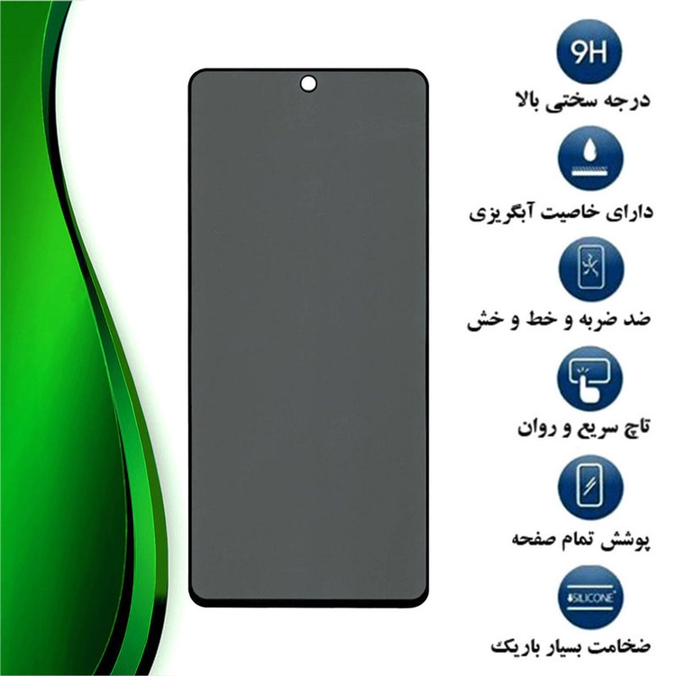 محافظ صفحه نمایش حریم شخصی تراستکتور مدل SECRETT مناسب برای گوشی موبایل موتورولا Edge 20 Pro