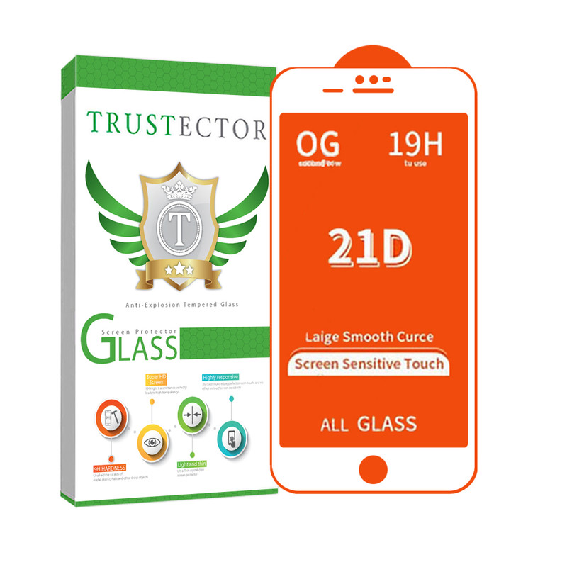 محافظ صفحه نمایش تراستکتور مدل FULLTR مناسب برای گوشی موبایل اپل iPhone 8 Plus / iPhone 7 Plus