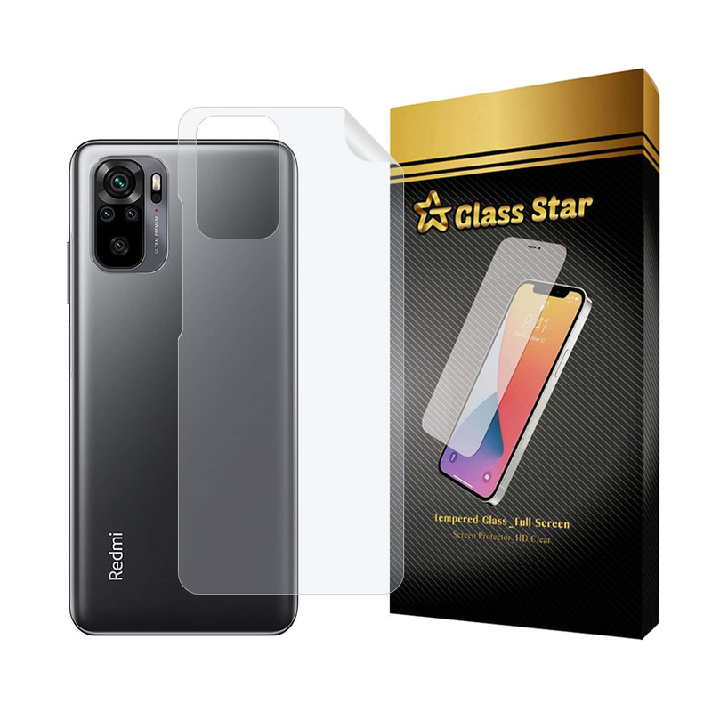 محافظ پشت گوشی هیدروژل گلس استار مدل NANOMTB مناسب برای گوشی موبایل شیائومی Redmi Note 10 4G / Redmi Note 10S / Redmi Note 11 SE India / Poco M5s