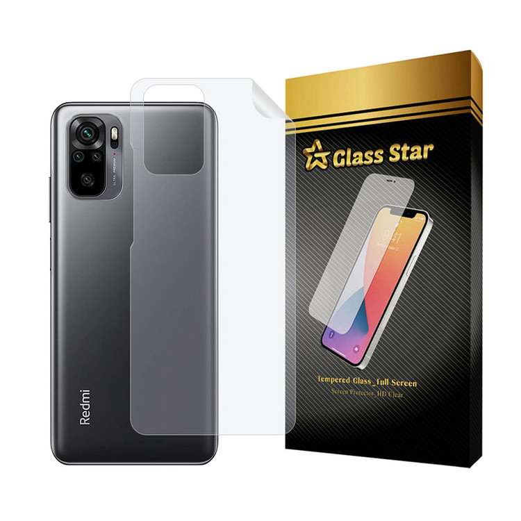 محافظ پشت گوشی هیدروژل گلس استار مدل NANOMTB مناسب برای گوشی موبایل شیائومی Redmi Note 10 4G / Redmi Note 10S / Redmi Note 11 SE India / Poco M5s