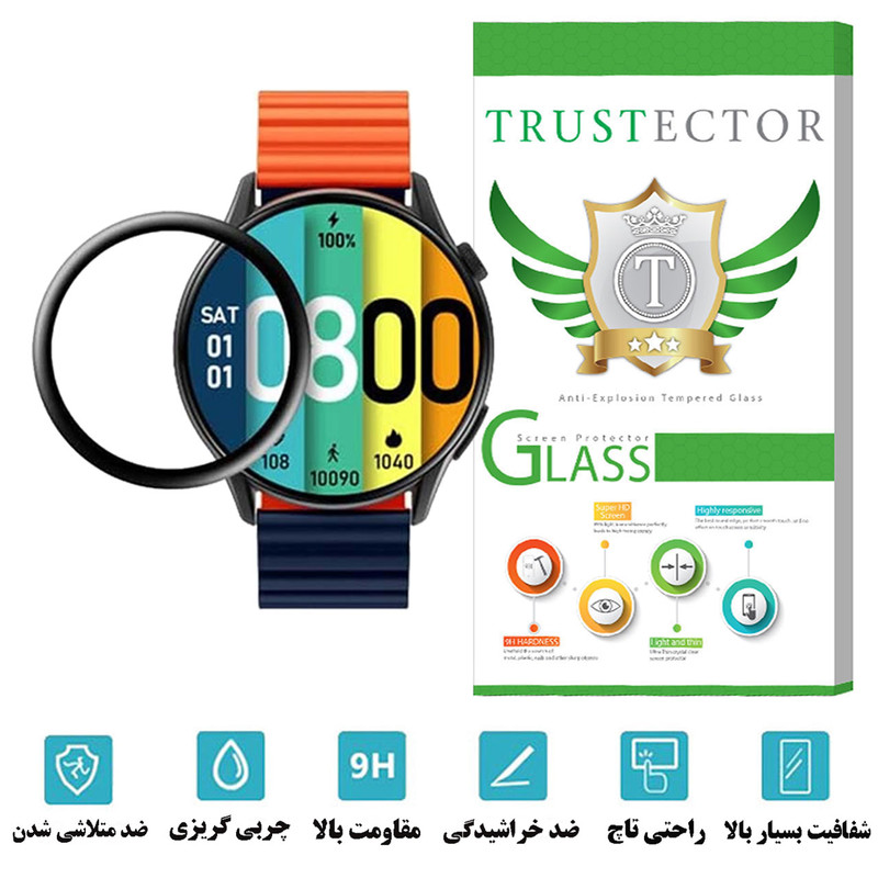 محافظ صفحه نمایش تراستکتور مدل PMMAWT مناسب برای ساعت هوشمند کیسلکت KR Pro